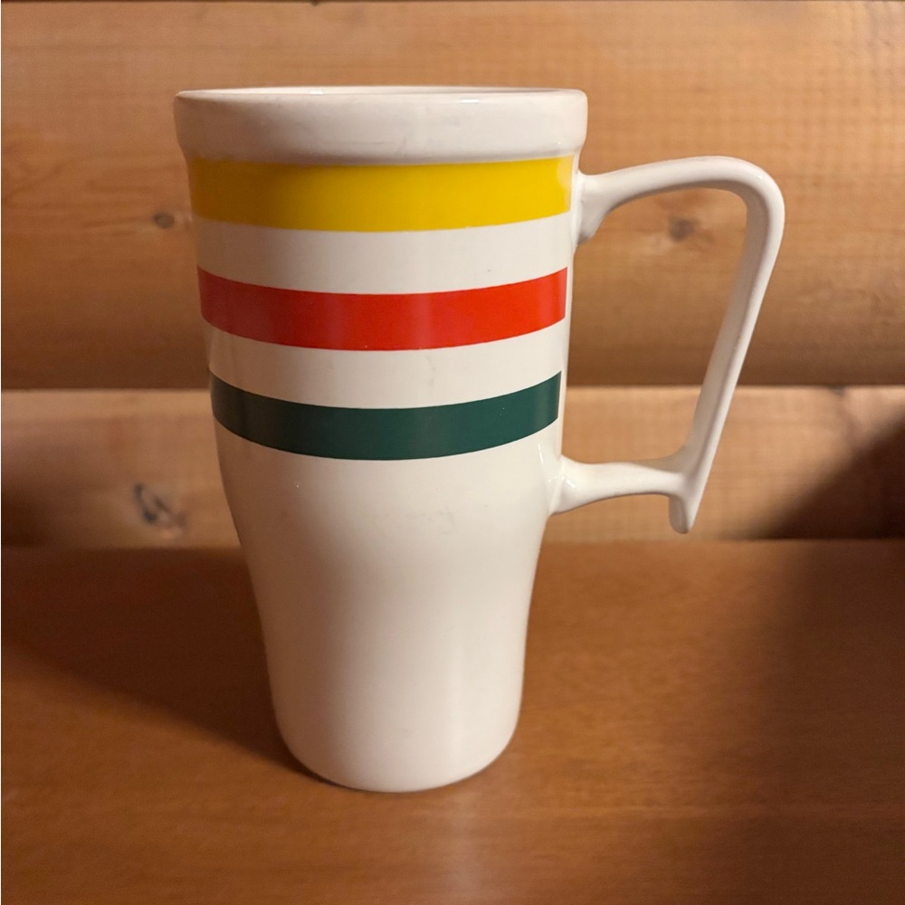 PENDLETON Striped Ceramic Mug